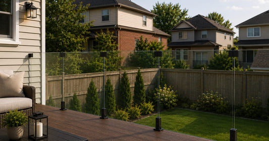 glass railing cost