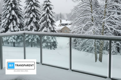 How Glass Railings Perform in Harsh Canadian Winters