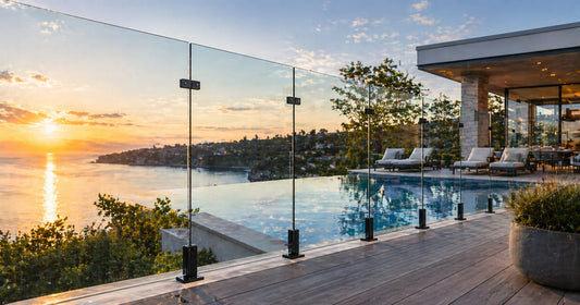 cheap glass railing in canada