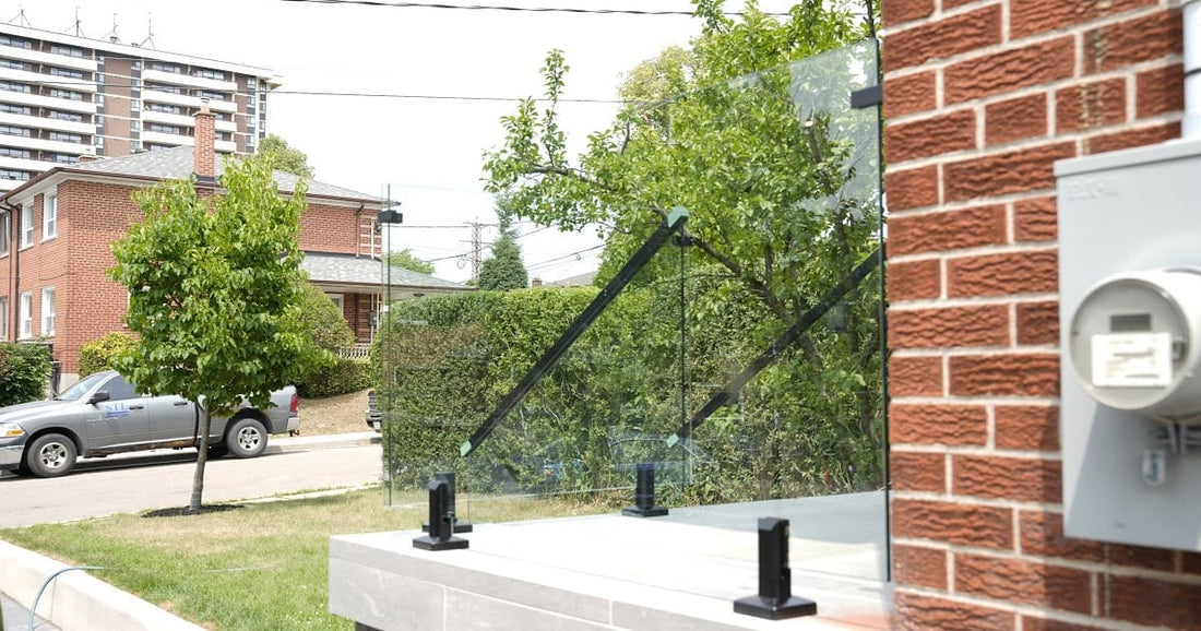 cheap glass railings