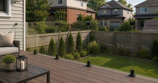 cost of glass railing