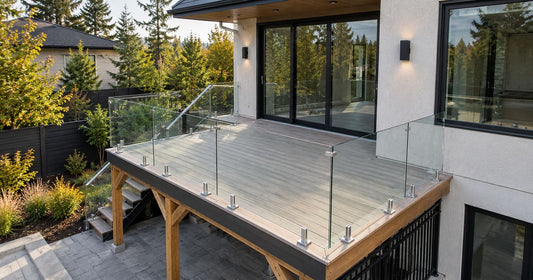 frameless glass railing