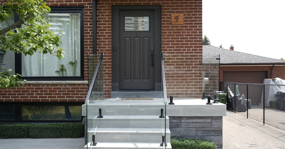 glass deck rails