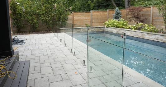 glass railing