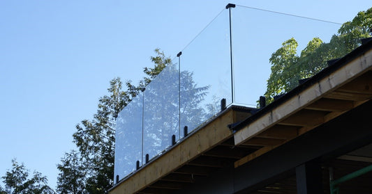 glass railing system