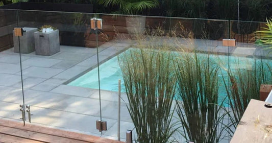 46" High Tempered Glass Panels 12mm