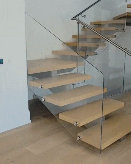 Stair Railing (Frameless Glass Railing)