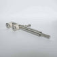 Stainless steel floor lock for glass gate