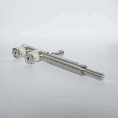 Stainless steel floor lock for glass gate